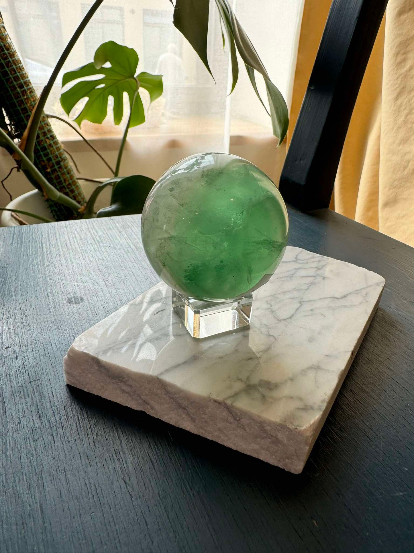 Rainbow Fluorite Sphere (400 g)