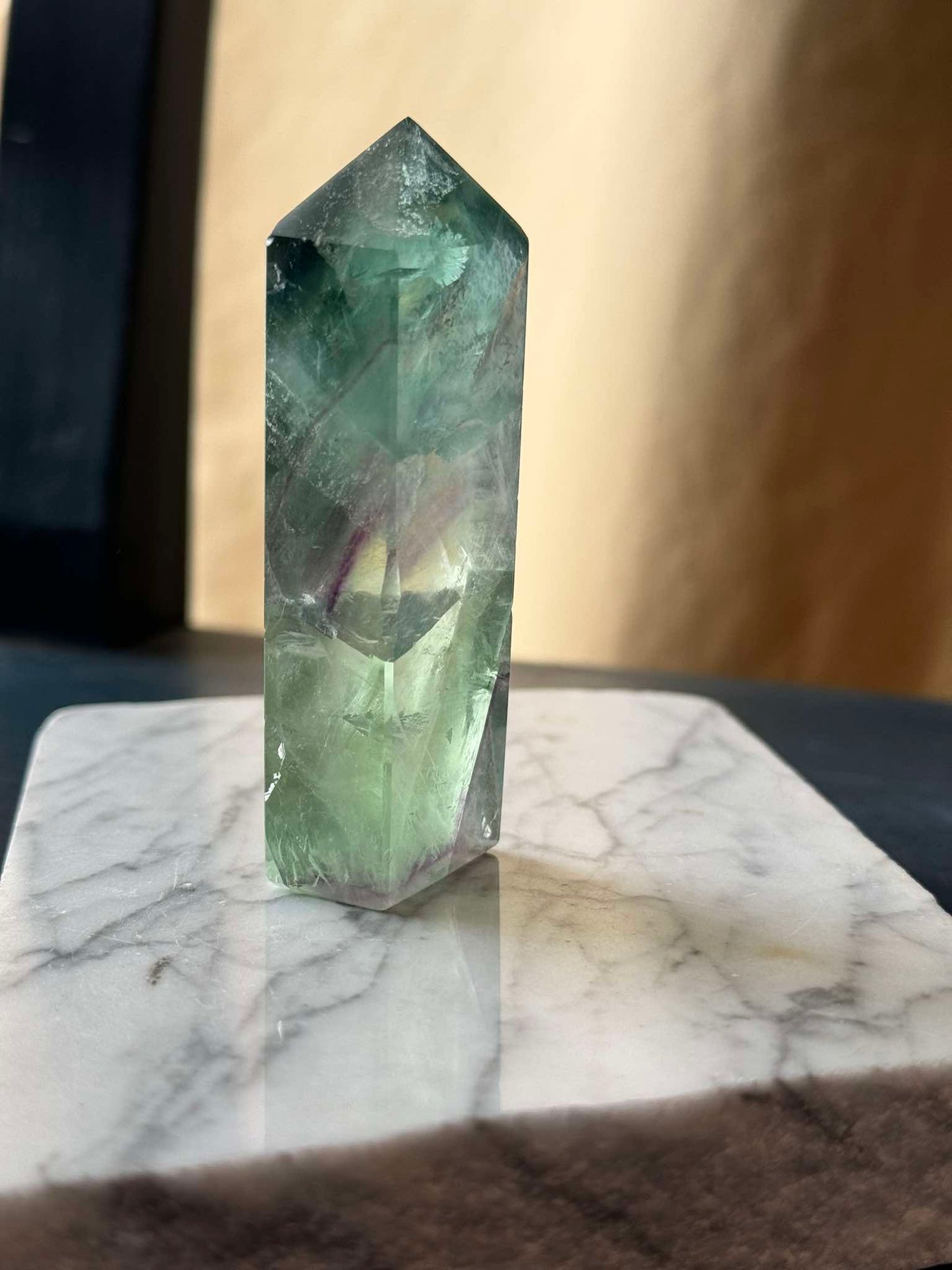 Rainbow Fluorite Tower (102 g)