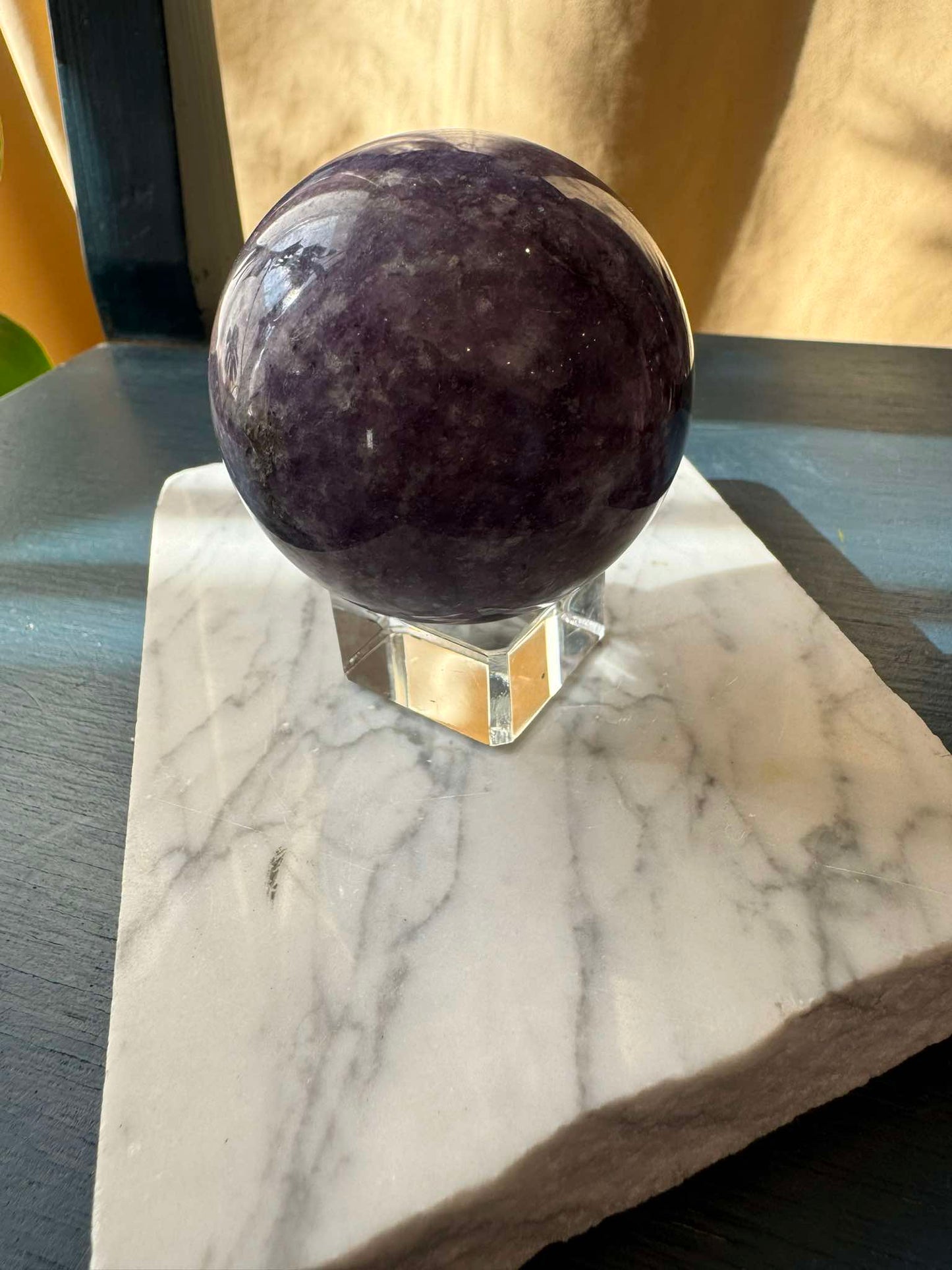 Lepidolite Sphere (260g)