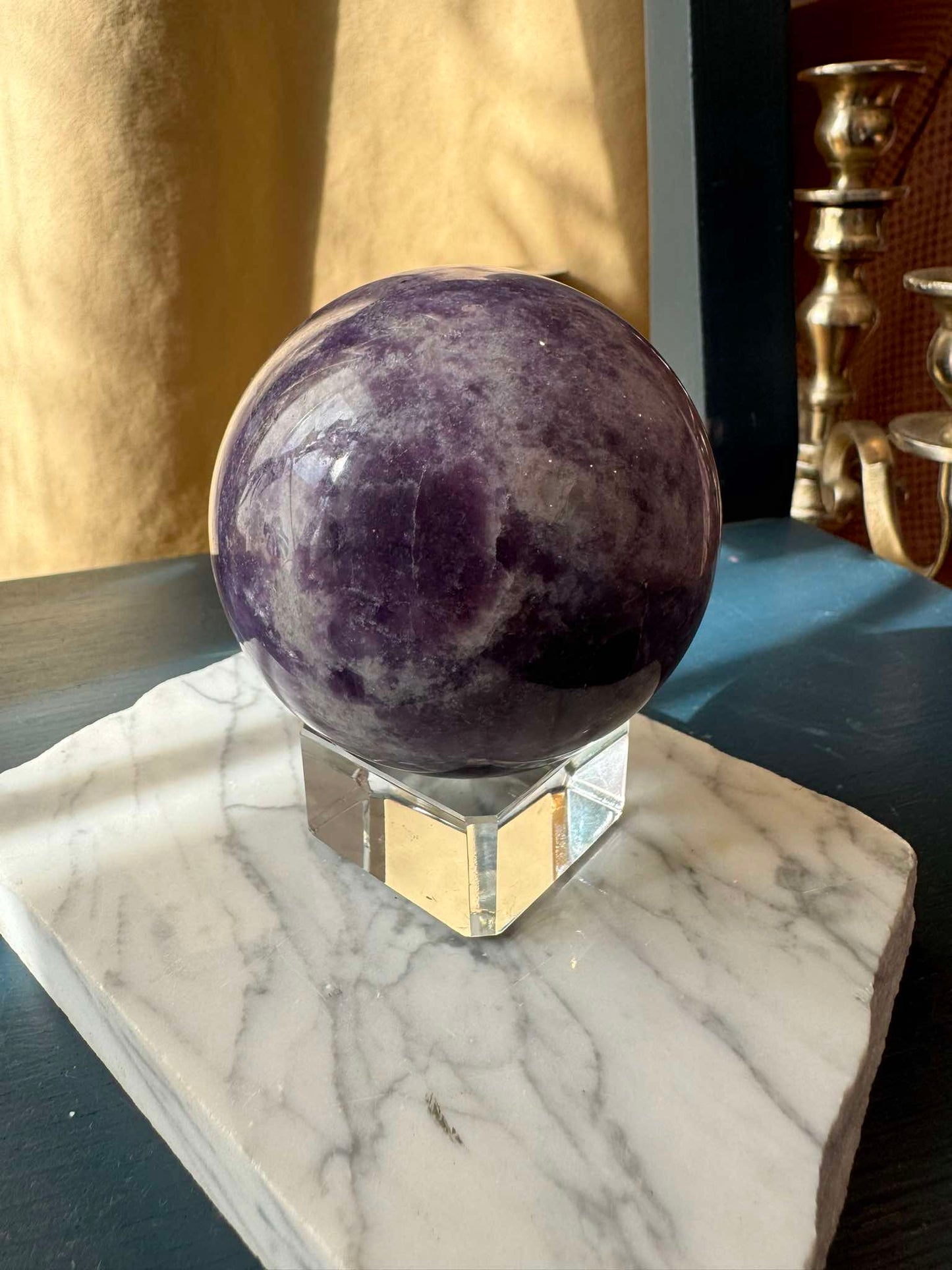 Lepidolite Sphere (511 g)