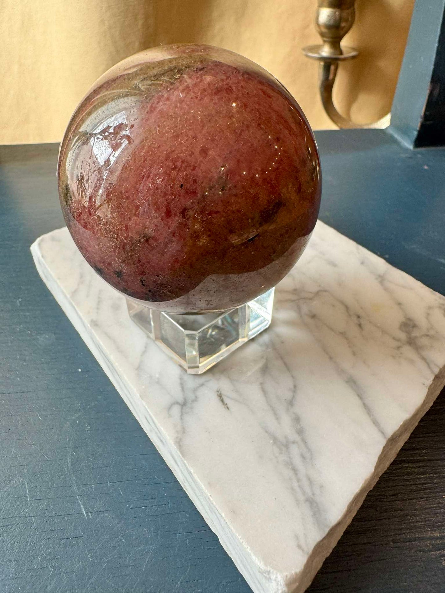 Rhodonite Sphere ( 452 g)