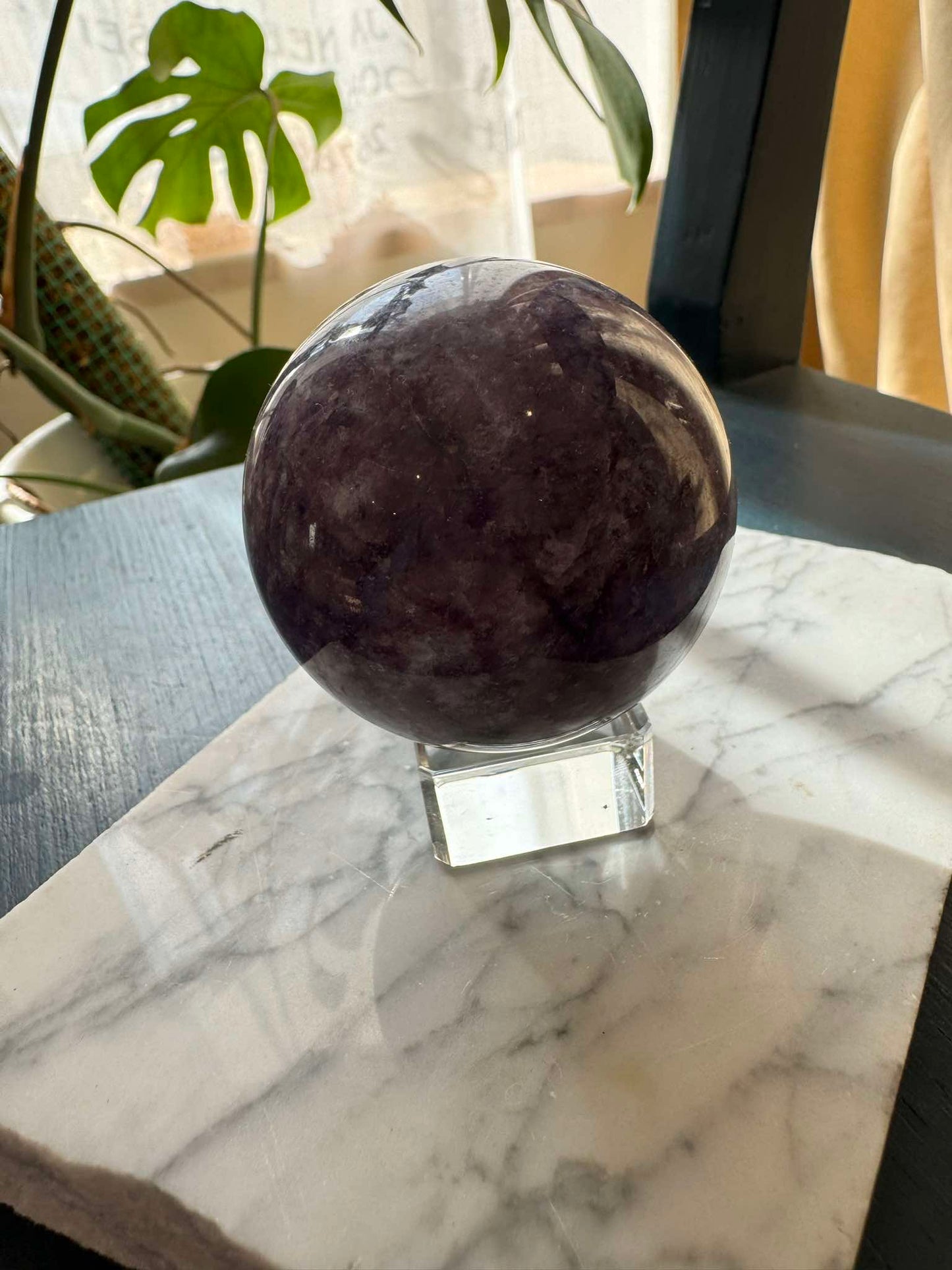 Lepidolite Sphere (260g)