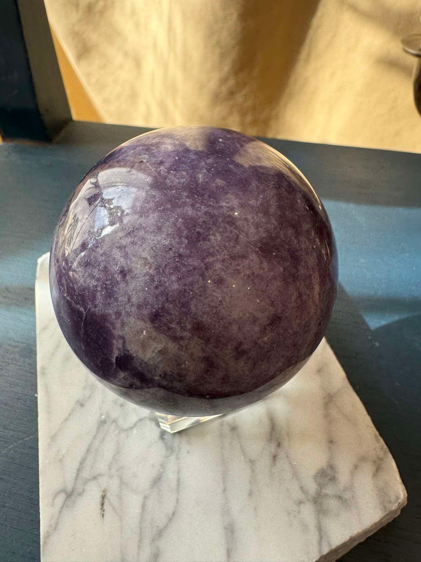 Lepidolite Sphere (511 g)