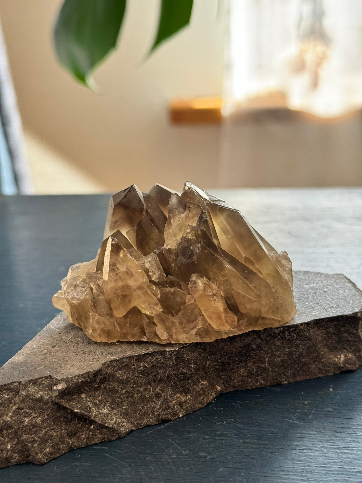 Smoky Quartz cluster ( 163 g)